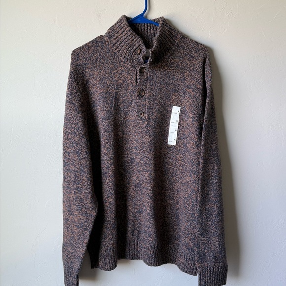 Goodfellow & Co Men's Turtleneck Sweater - Brown - Picture 1 of 5